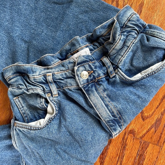 Mango Paperbag Waist Denim Jeans - Picture 4 of 5